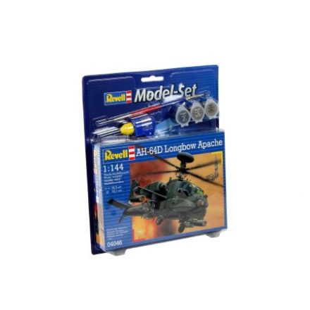 Revell AH-64D Longbow Apache 1:144 makett készlet kiegészítőkkel (64046)