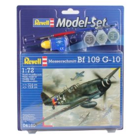   Revell Revell Messerschmitt Bf 109 G-10 makett 1:72 makett készlet kiegészítőkkel (64160)