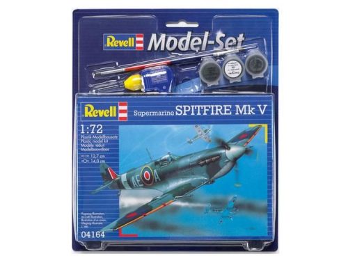 Revell Model Set Supermarine Spitfire Mk.V repülő makett 64164
