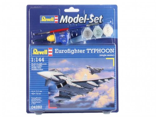 Revell Model Set Eurofighter Typhoon (Single Seater) katonai repülő makett revell 64282