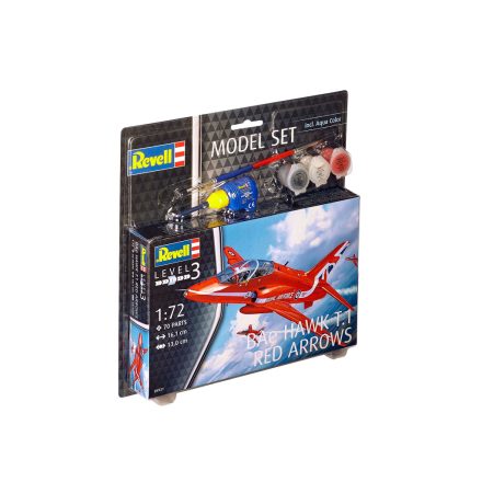 Revell Bae Hawk T-1 Red Arrows 1:72 makett készlet kiegészítőkkel (64921)