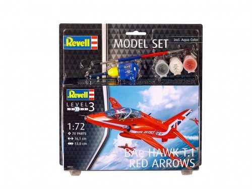 Revell Bae Hawk T-1 Red Arrows repülőgép makett 64921