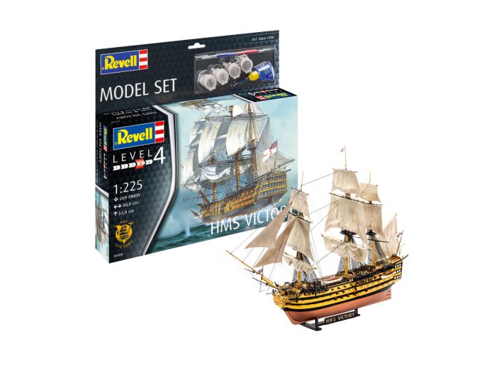 Revell Revell HMS Victory 1:225 makett készlet festékkel, ragasztóval (65408)