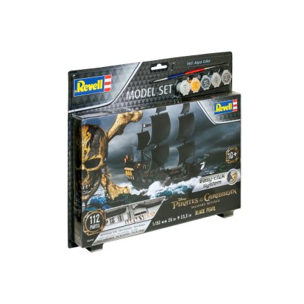 Revell Pirate Ship Black Pearl 1:150 makett készlet kiegészítőkkel (65499)
