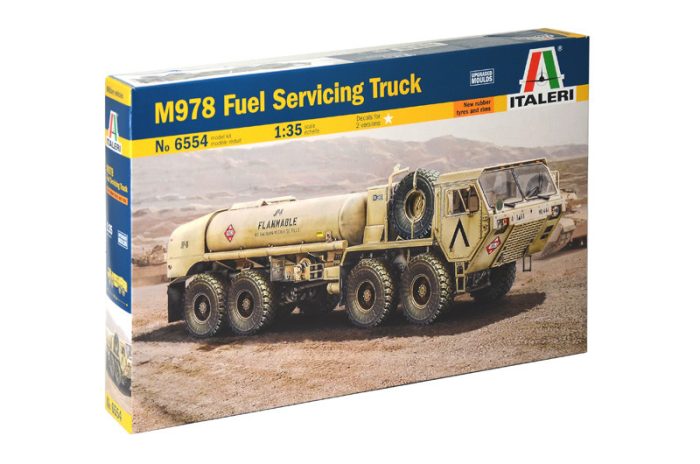 Italeri Italeri M978 Fuel Servicing Truck  1:35 makett harcjármű (6554s)