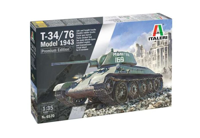 Italeri Italeri - T-34/76 Mod. 43 1:35 (6570s)