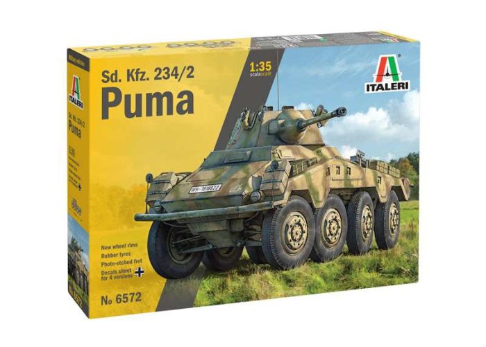 Italeri Italeri Sd.Kfz 234/2 Puma  1:35 makett harcjármű (6572s)