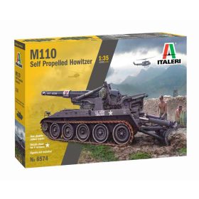   Italeri Italeri M110 Self Propelled Howitzer  1:35 makett harcjármű (6574s)