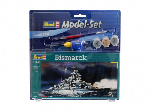 Revell Model Set Bismarck hajó makett revell 65802