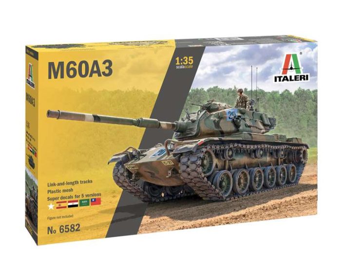 Italeri Italeri M60A3  1:35 makett harcjármű (6582s)