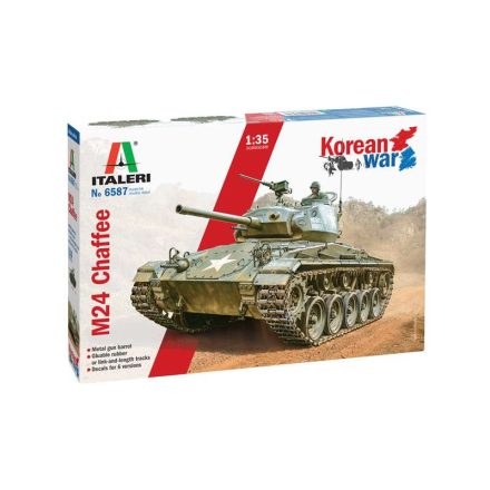 Italeri M24 Chaffee Korean War  1:35 makett harcjármű (6587s)
