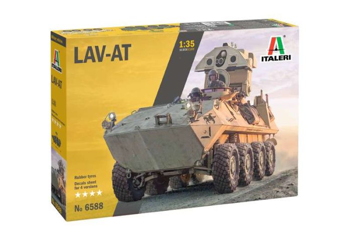 Italeri Italeri LAV-25 TUA  1:35 makett harcjármű (6588s)