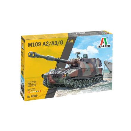 Italeri - M109 A1/A2/A3/G 1:35 makett harcjármű (6589s)