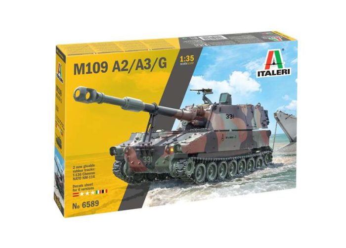 Italeri Italeri - M109 A1/A2/A3/G 1:35 makett harcjármű (6589s)
