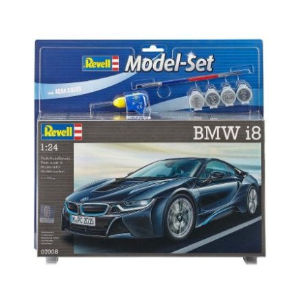 Revell BMW i8 1:24 makett készlet kiegészítőkkel (67008)