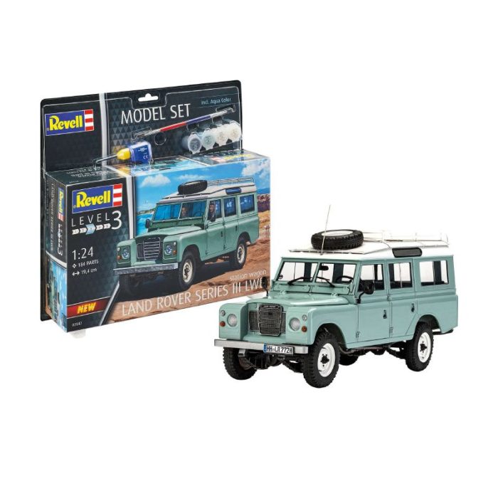 Revell Revell Land Rover Series III 1:24 makett készlet festékkel, ragasztóval (67047)