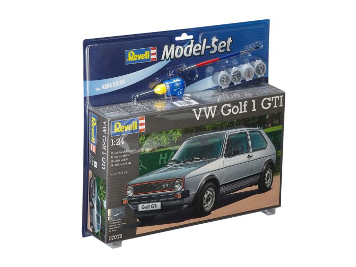 Revell Revell VW Golf GTi makett 1:24 makett készlet festékkel, ragasztóval (67072)