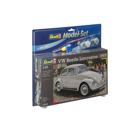 Revell VW Beetle Limousine 68 1:24 makett készlet kiegészítőkkel (67083)