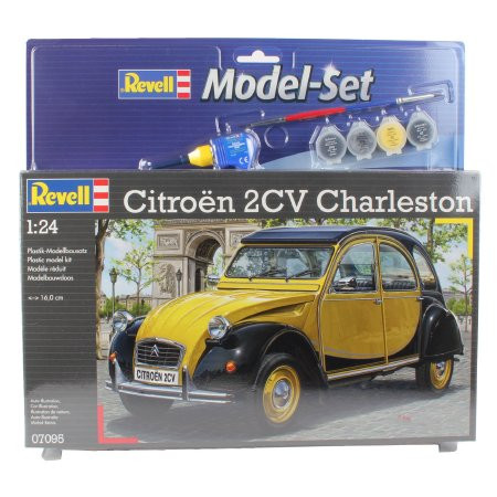 Revell Revell CitroŰn 2CV Charleston 1:24 makett készlet festékkel, ragasztóval (67095)