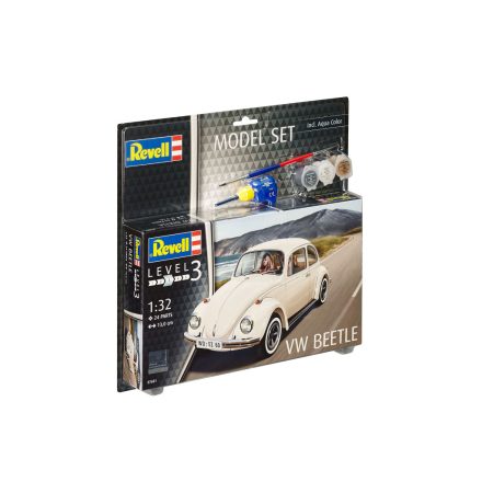 Revell VW Beetle 1:32 makett készlet kiegészítőkkel (67681)