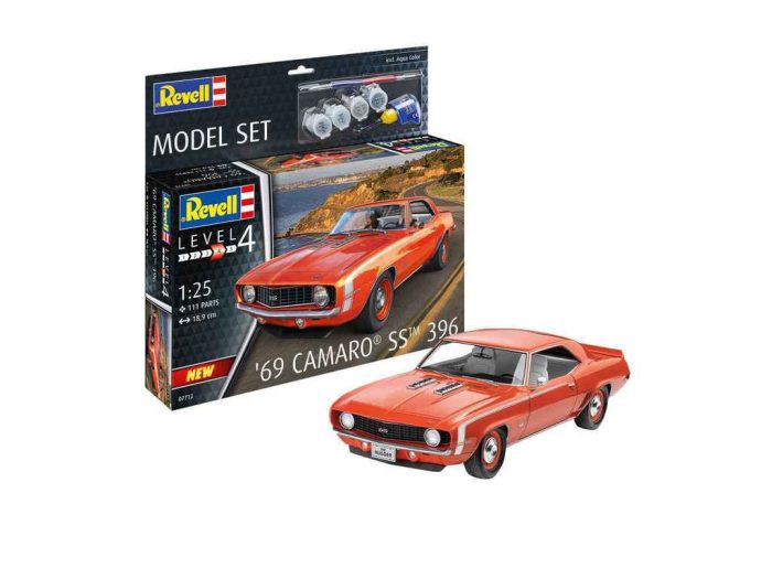 Revell Revell Model Set 69 Camaro SS 1:25 makett autó (67712)