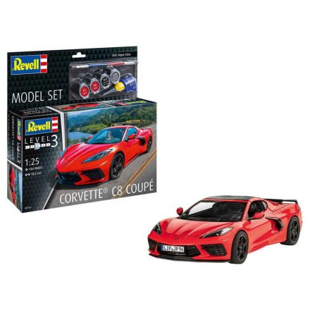 Revell Model Set Corvette C8 Coupé makett autó (67714)