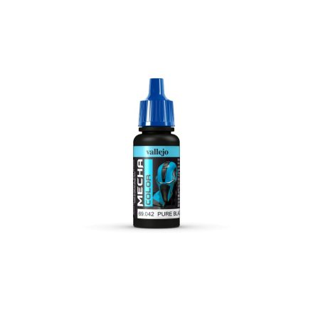 Vallejo Mecha Color Pure Black  akril festék 69042