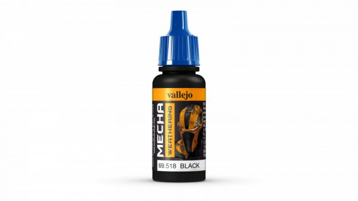 Vallejo 69518 Mecha Color - Black Wash Fekete