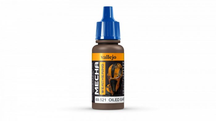Vallejo 69521 Mecha Color - Oiled Earth Wash Barna (bronz/réz)