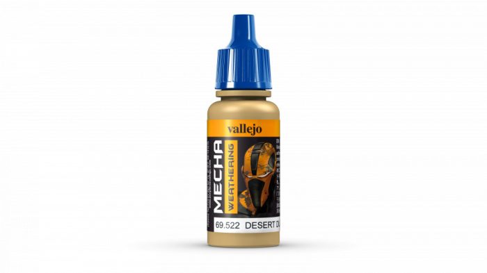 Vallejo 69522 Mecha Color - Desert Dust Wash Barna (bronz/réz)