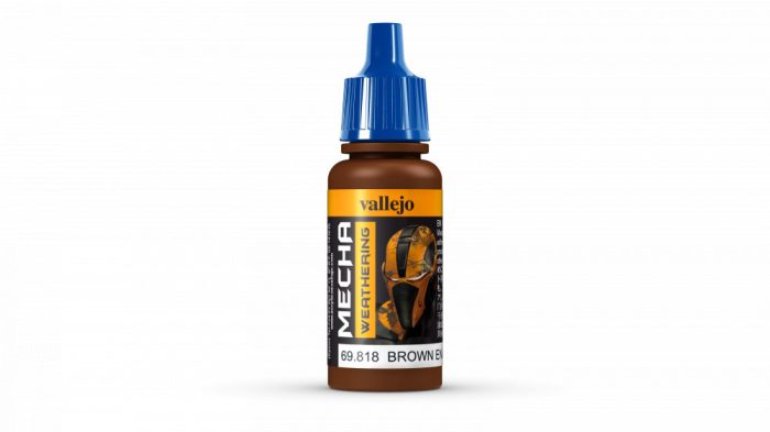 Vallejo 69818 Mecha Color - Brown Eng. Soot (Matt) Barna (bronz/réz)