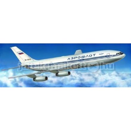 Zvezda Iljusin IL-86 1:144 makett repülő (7001)