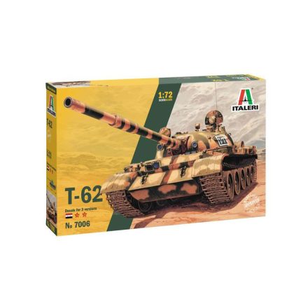 Italeri T-62  1:72 makett harcjármű (7006s)