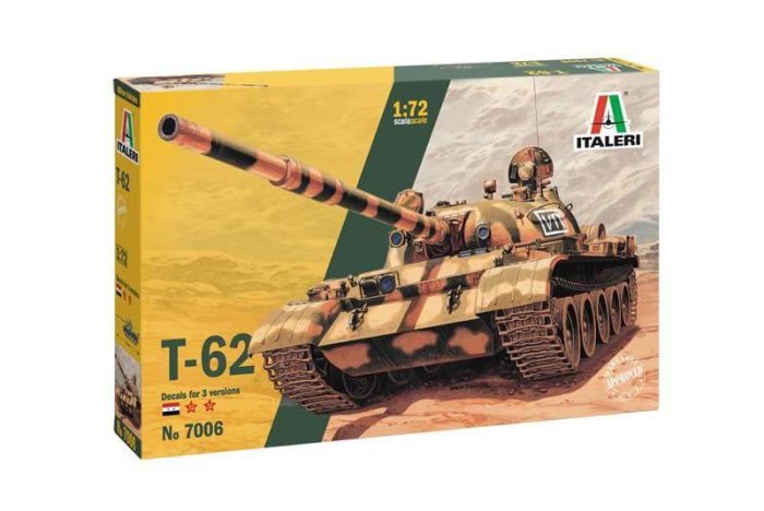 Italeri Italeri T-62  1:72 makett harcjármű (7006s)