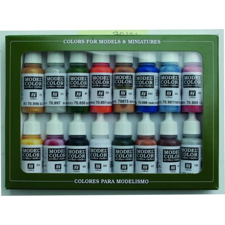 Vallejo 70101 Model Color - Folkstone Basics Paint set