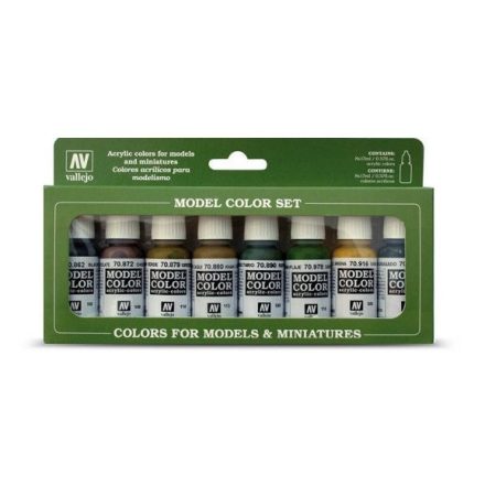 Vallejo 70108 Model Color - Panzer Colors Paint set