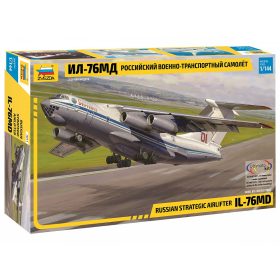 Zvezda Zvezda IL-76 1:144 makett repülő (7011)