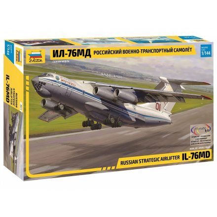 Zvezda IL-76 1:144 makett repülő (7011)