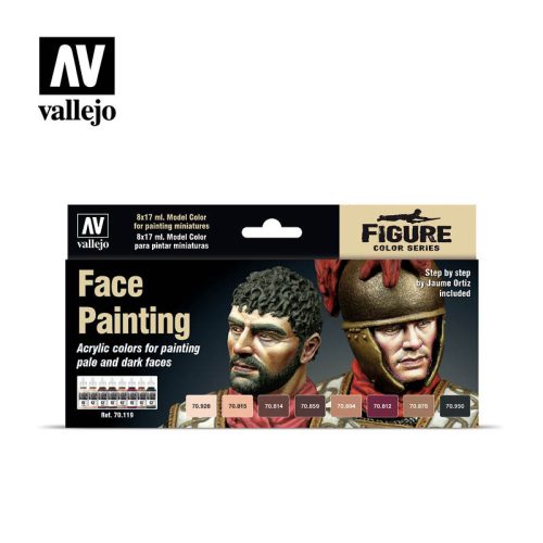 Vallejo Face Painting festék szett 70119