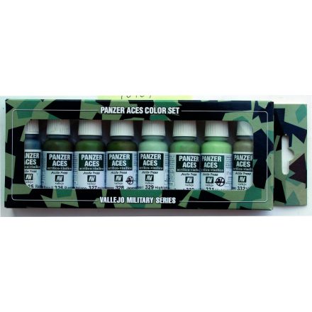 Vallejo 70127 Panzer Aces - USSR, IT, JAP Crew Uniforms Paint set
