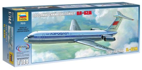 Zvezda Ilushin Il-62M polgári repülő makett 7013