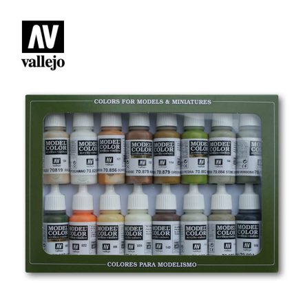 Vallejo Model Color - Earth Tones Paint Set