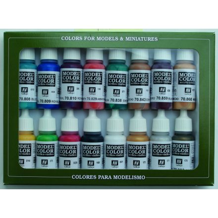 Vallejo 70142 Model Color - Medieval Colors Paint set