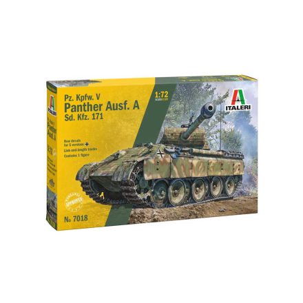 Italeri - Sd.Kfz. 171 Pz.Kpfw. V Panther Ausf. A 1:72 (7018s)