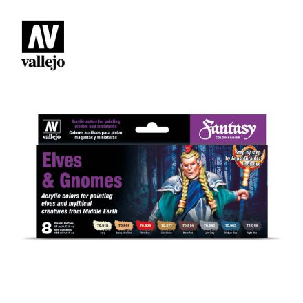 Vallejo Model Color - Elves & Gnomes Paint Set