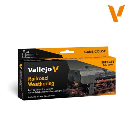 Vallejo Railroad Weathering by Chema Cabrero