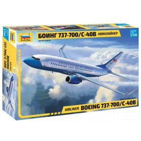   Zvezda Zvezda Boeing 737-700/C-40B 1:144 makett repülő (7027)