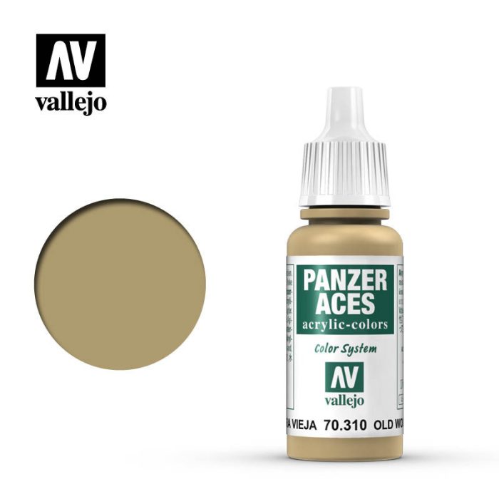 Vallejo 70310 Panzer Aces - Weathered Wood 