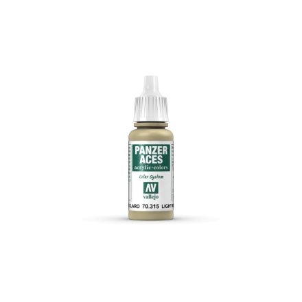Vallejo Panzer Aces Light Mud akril festék  70315