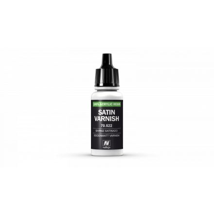 Vallejo 70522 Auxiliary - Permanent Satin Varnish 17 ml